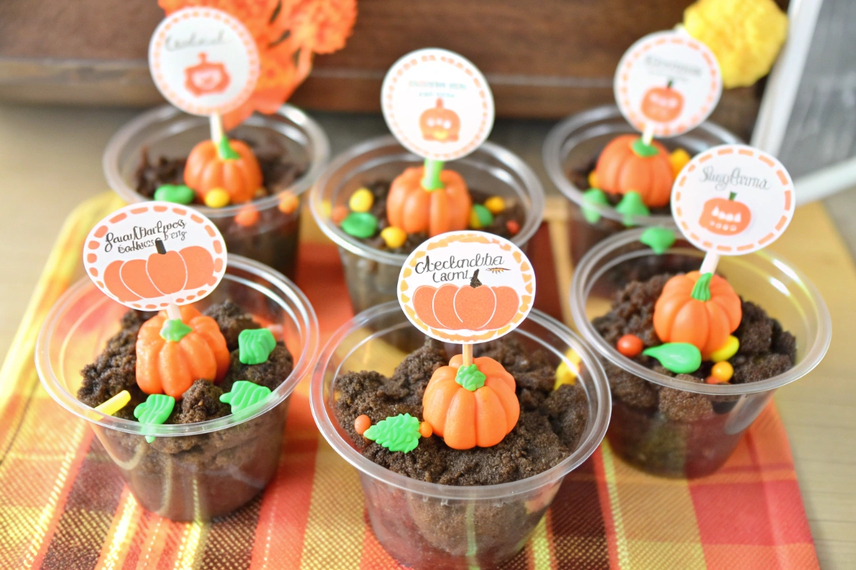 Pumpkin Spice Dirt Pudding