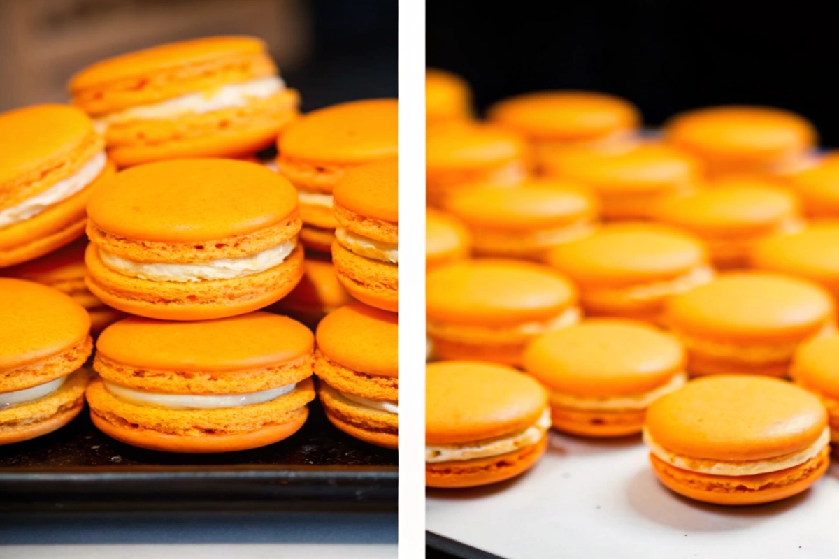 Pumpkin Spice Macarons