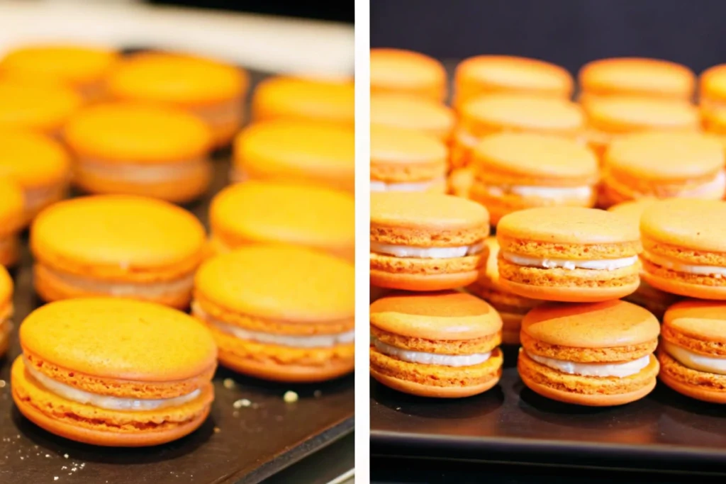 Pumpkin Spice Macarons