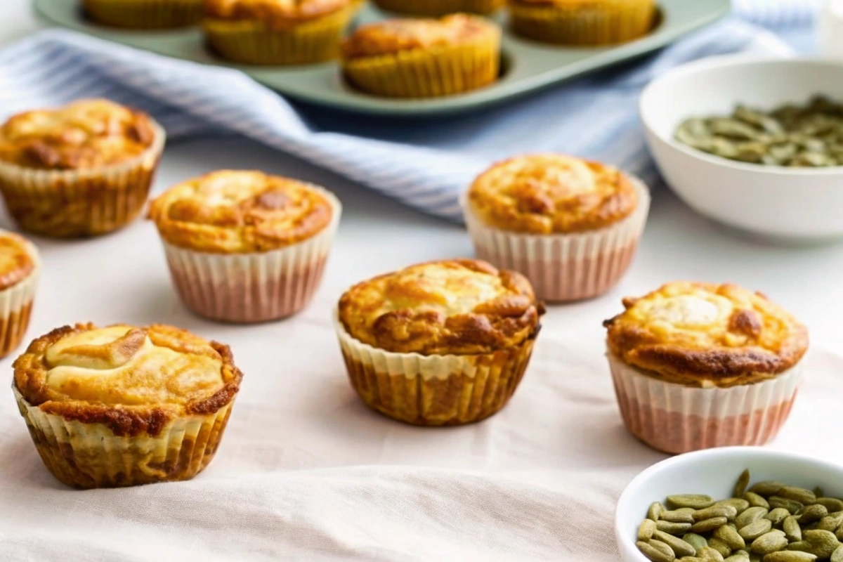 Pumpkin and Cream Cheese Muffins