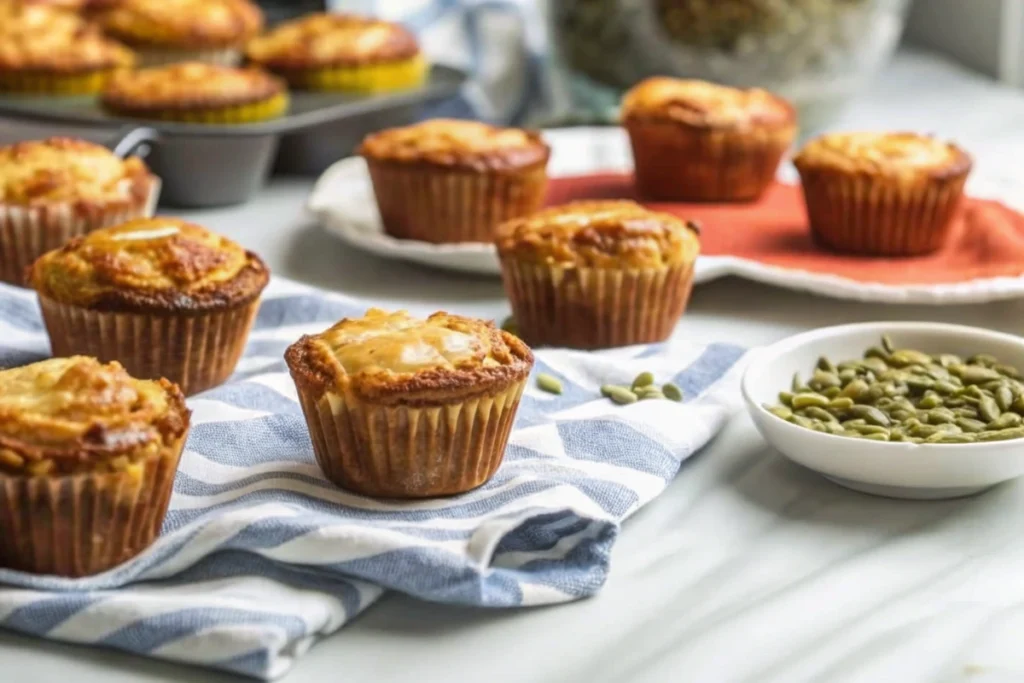 Pumpkin and Cream Cheese Muffins