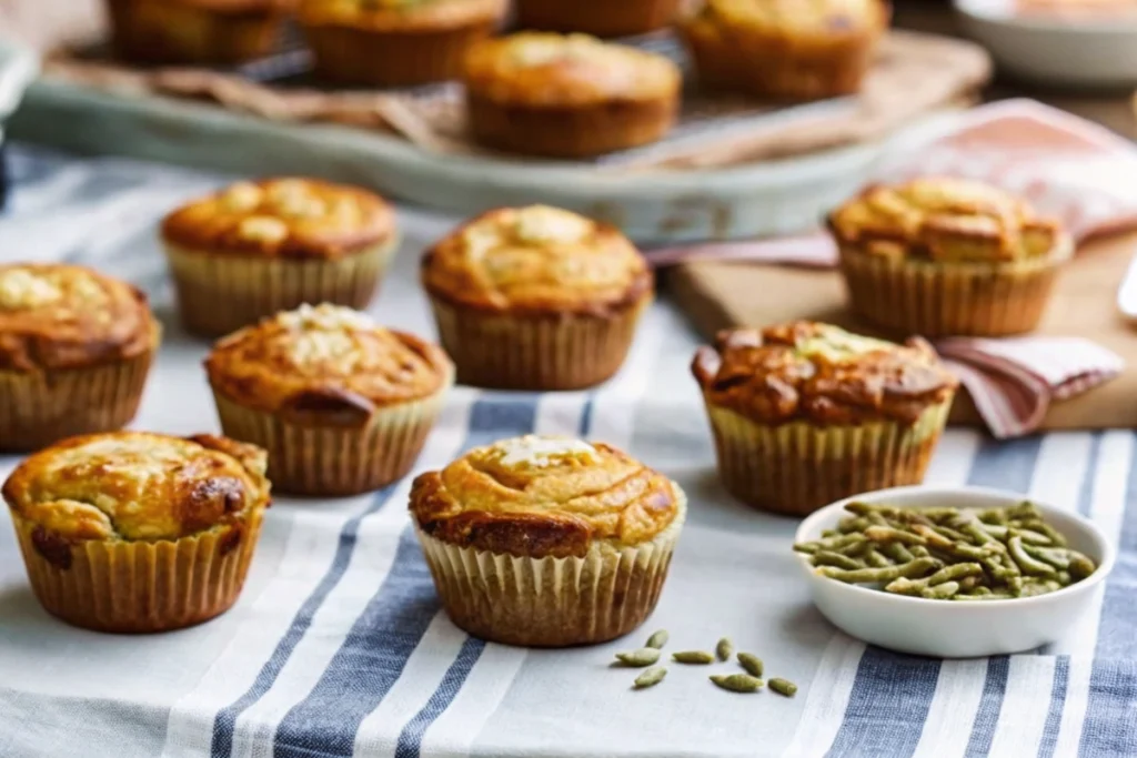 Pumpkin and Cream Cheese Muffins