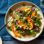Roasted Butternut Squash Salad with Tahini Vinaigrette