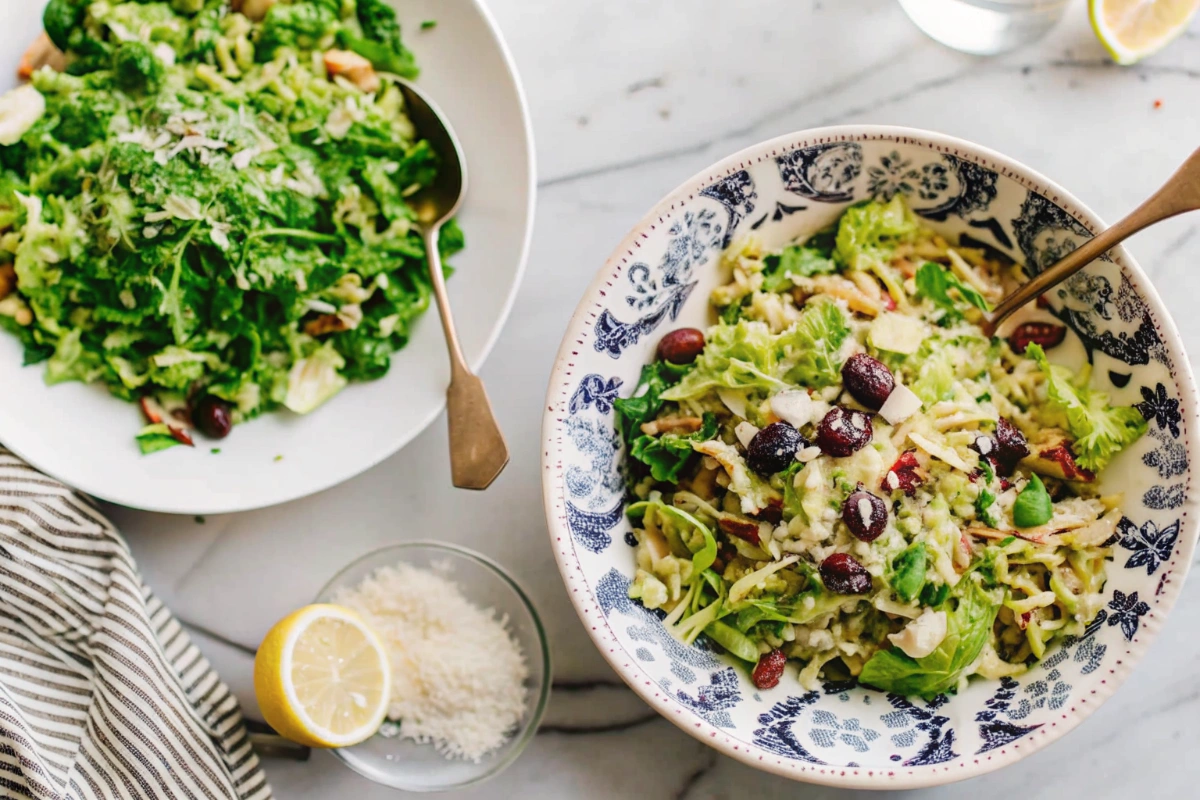 Shaved Brussels Sprout Salad