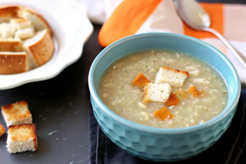 Simple 5-Ingredient Garlic Soup