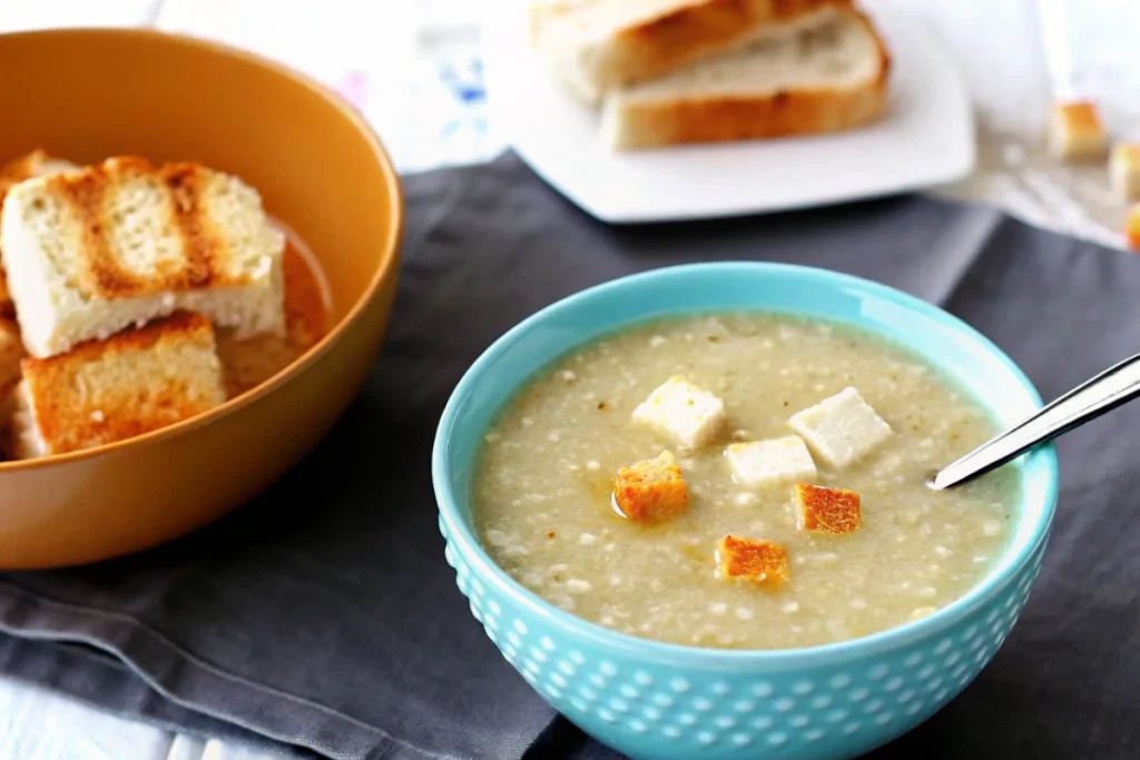 Simple 5-Ingredient Garlic Soup