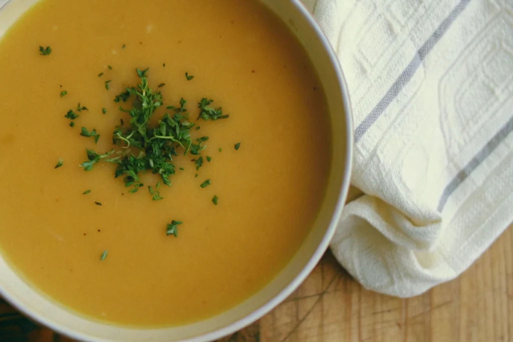Soothing Roasted Garlic Soup for a Cold