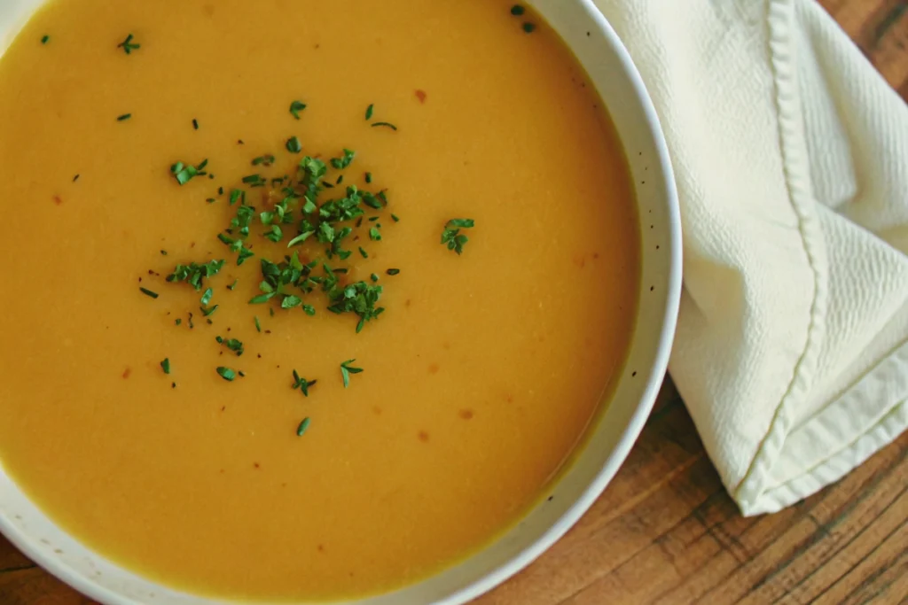 Soothing Roasted Garlic Soup for a Cold