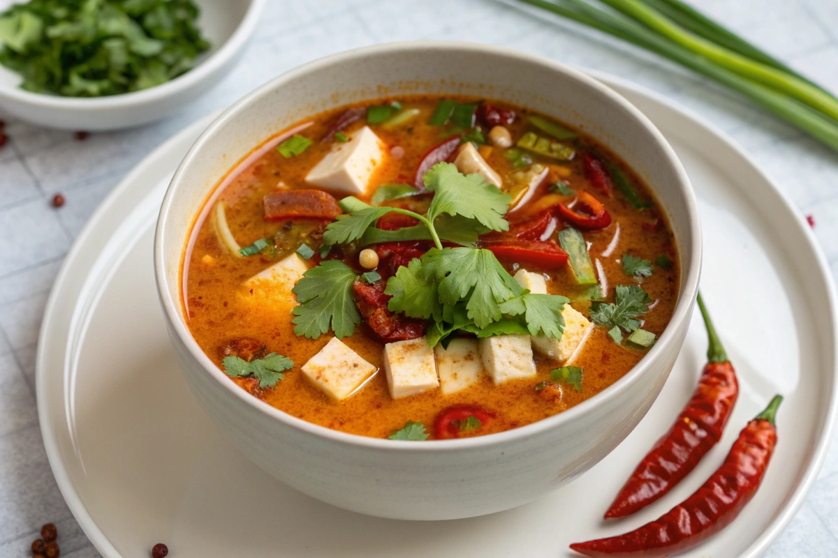 Spicy Chili Garlic Soup