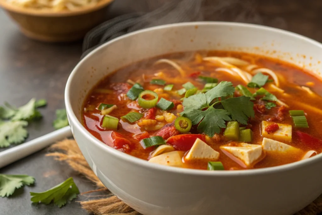Spicy Chili Garlic Soup