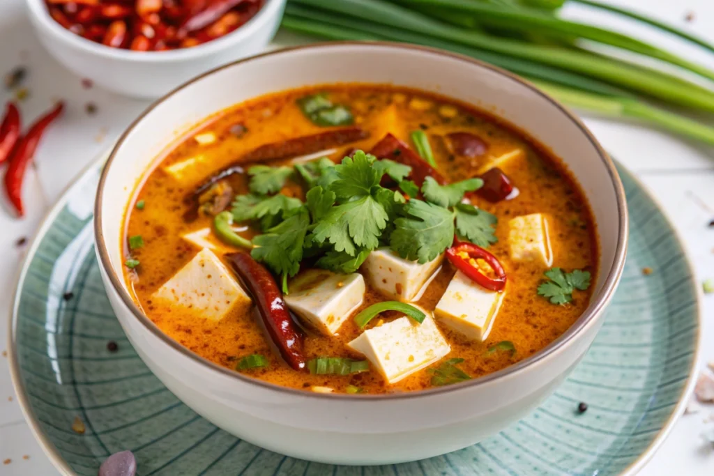 Spicy Chili Garlic Soup