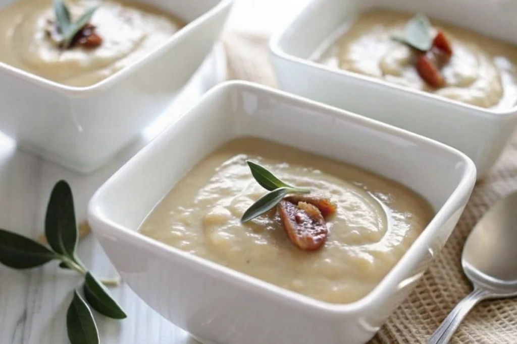 Tuscan-Inspired Garlic And White Bean Soup