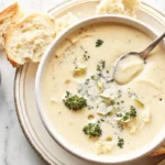 Vegan Creamy Garlic Soup