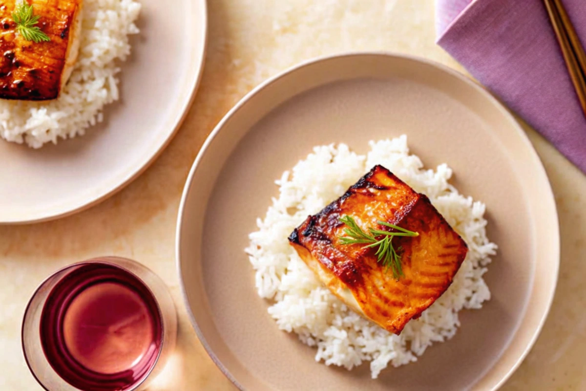5-Minute Miso Glazed Salmon