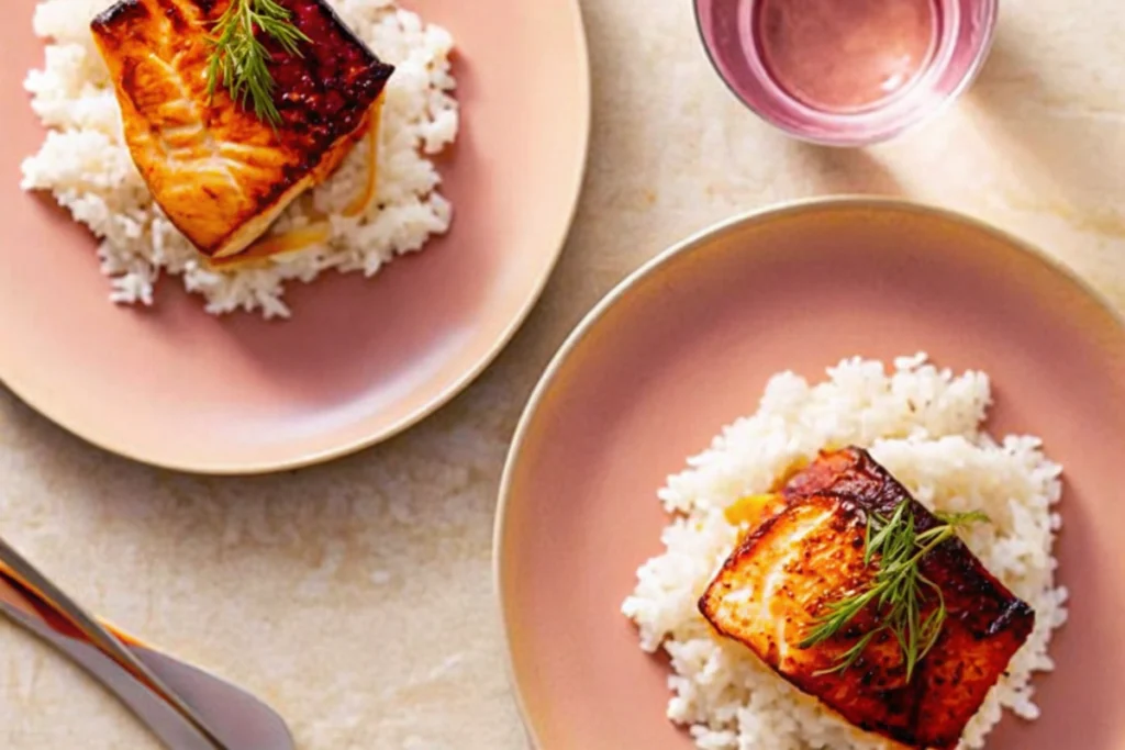 5-Minute Miso Glazed Salmon