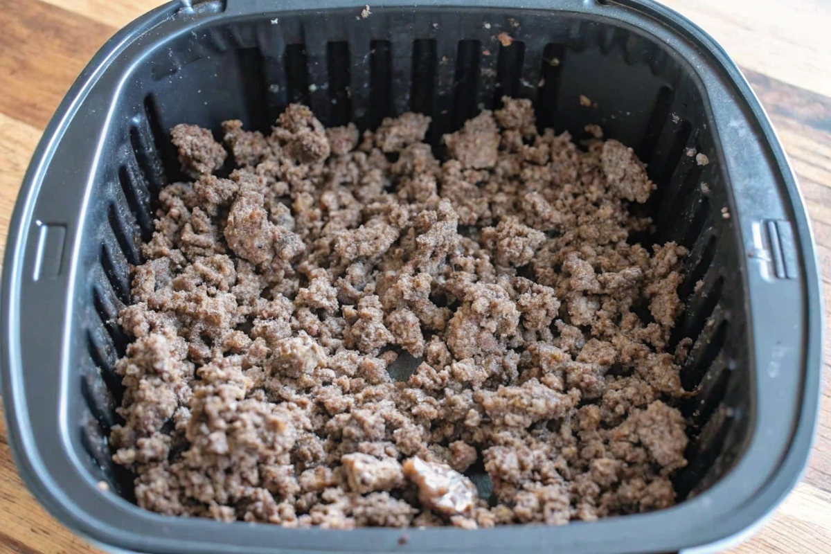 Air Fryer Ground Beef