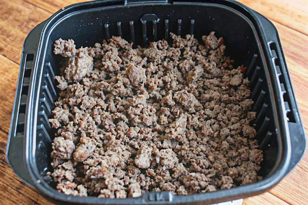 Air Fryer Ground Beef