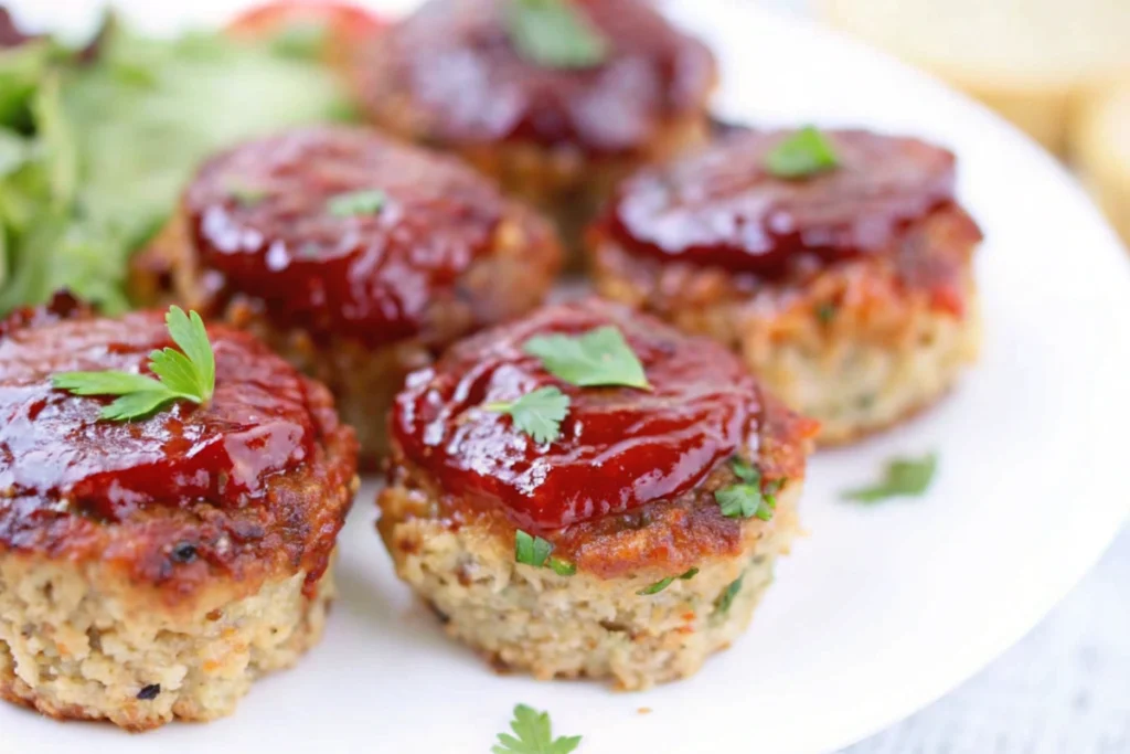 Air Fryer Turkey Meatloaf Muffins