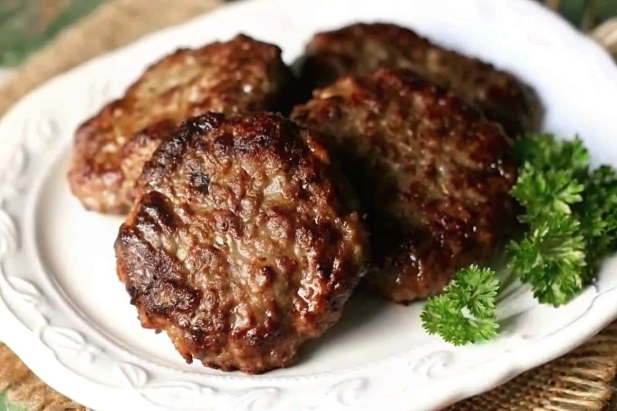 Beef Breakfast Sausage Patties