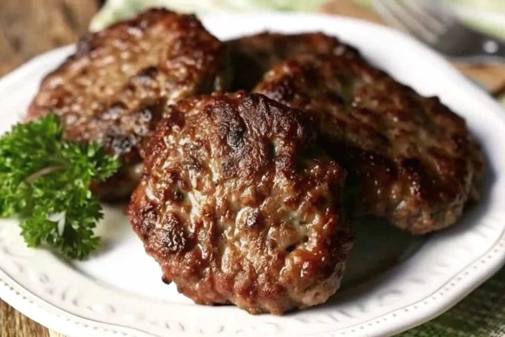 Beef Breakfast Sausage Patties
