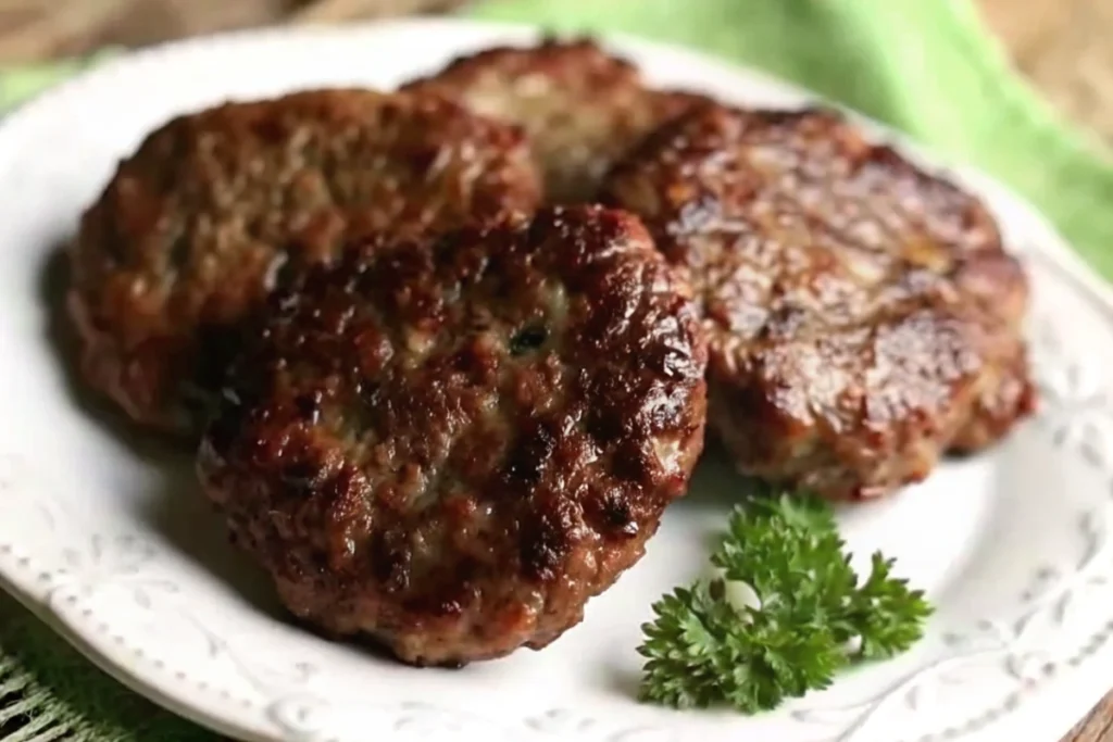 Beef Breakfast Sausage Patties
