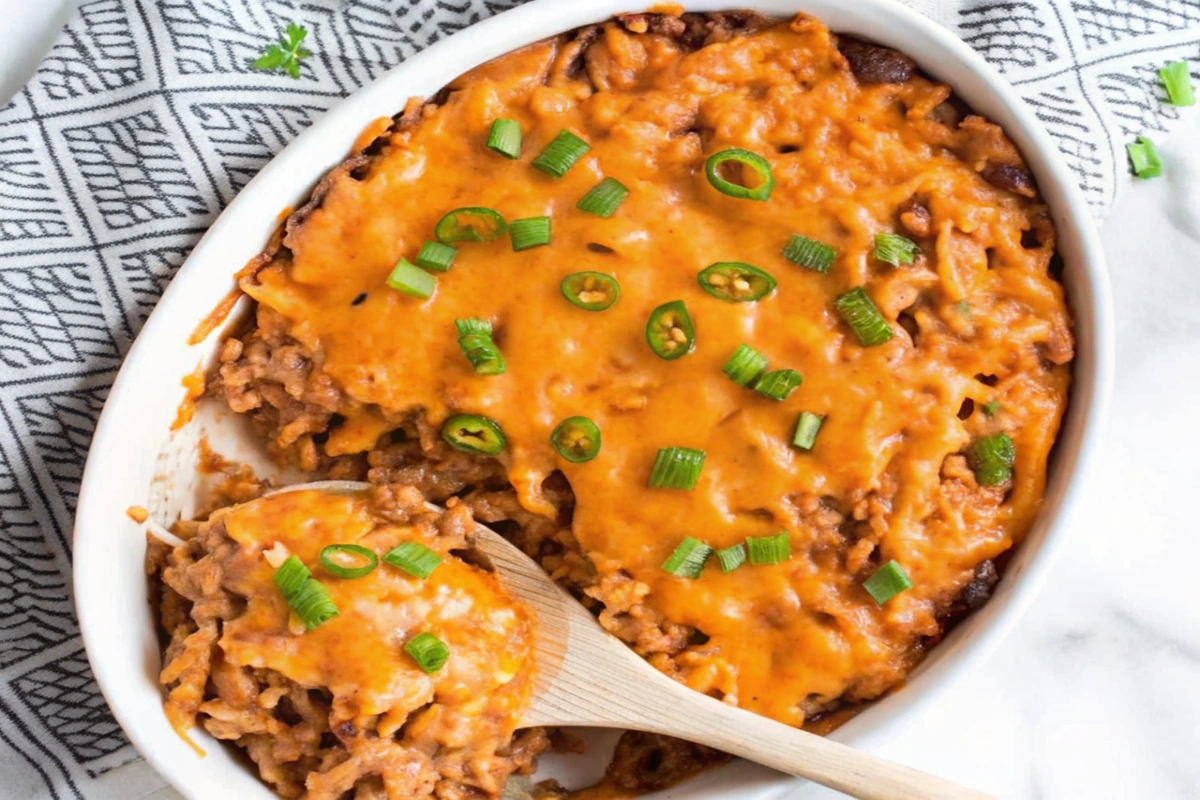 Beef Burrito Casserole