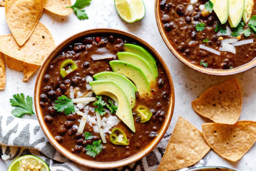 Black Bean Bat Soup