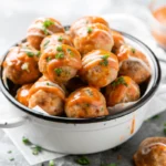 Buffalo Turkey Meatballs