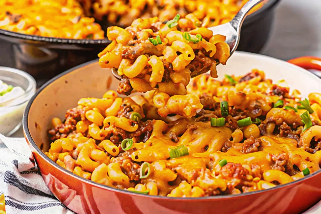 Cheeseburger Casserole