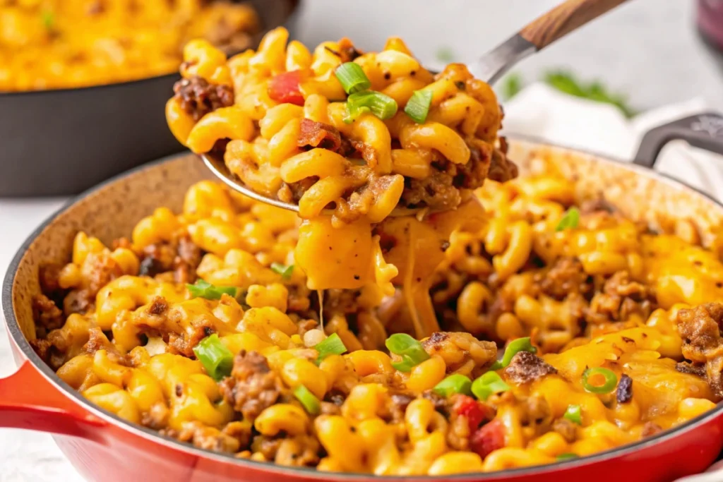 Cheeseburger Casserole