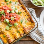 Cheesy Ground Beef Enchiladas