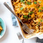 Cheesy Taco Pasta Bake