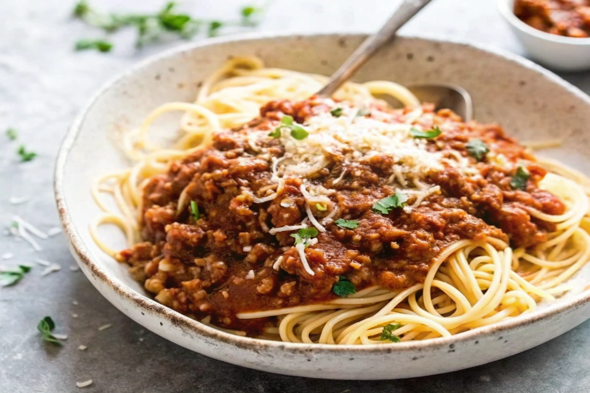 Classic Spaghetti Bolognese