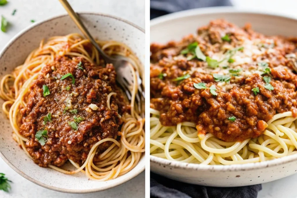 Classic Spaghetti Bolognese