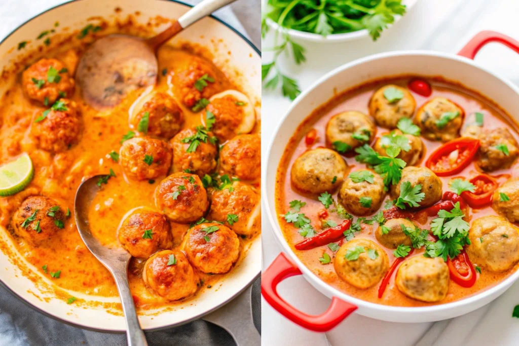 Curry Turkey Meatballs