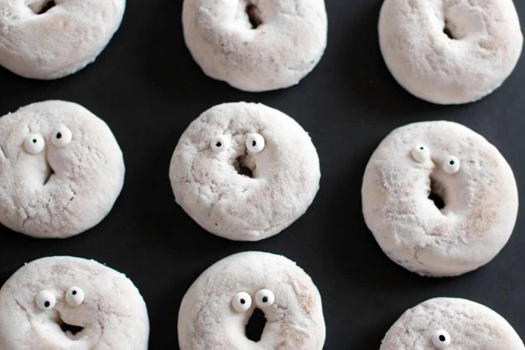 Easy Ghost Donuts