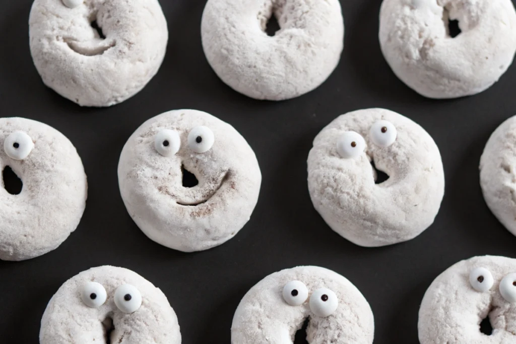 Easy Ghost Donuts