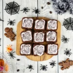 Easy Spiderweb Brownies