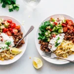 Greek Ground Turkey Salad Bowl