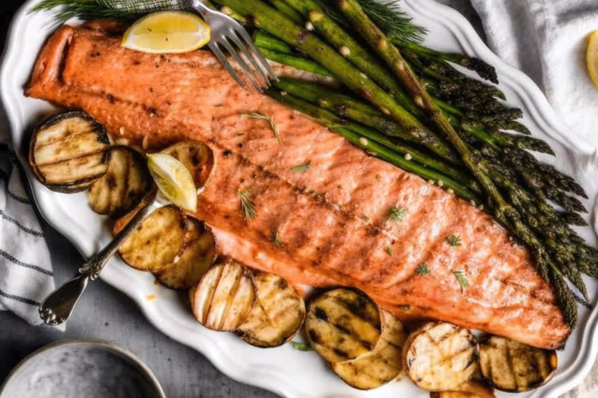 Grilled Sockeye Salmon