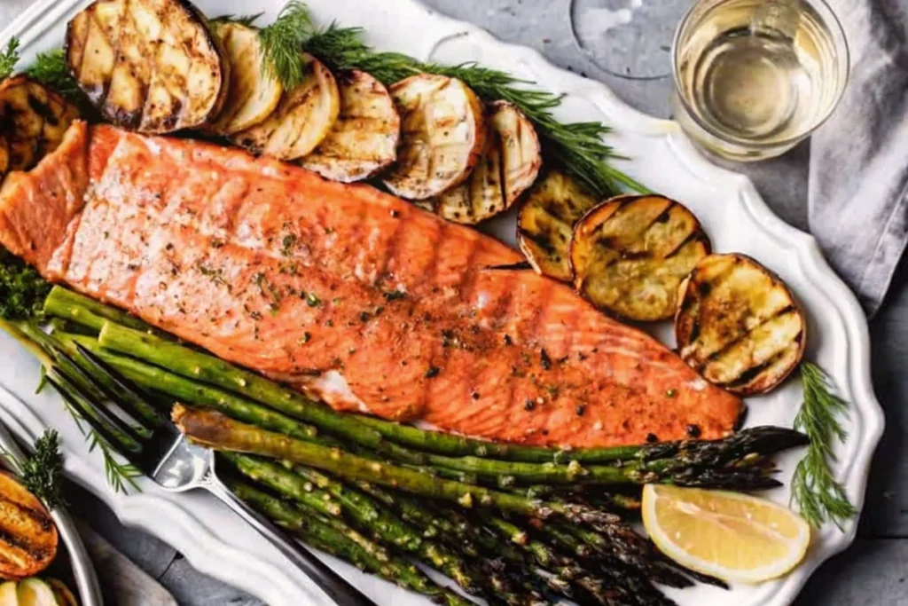Grilled Sockeye Salmon