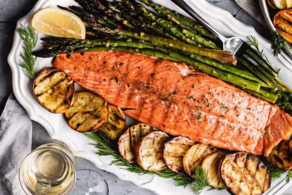 Grilled Sockeye Salmon