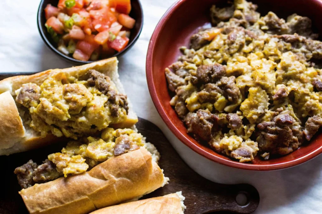 Ground Beef and Egg Scramble