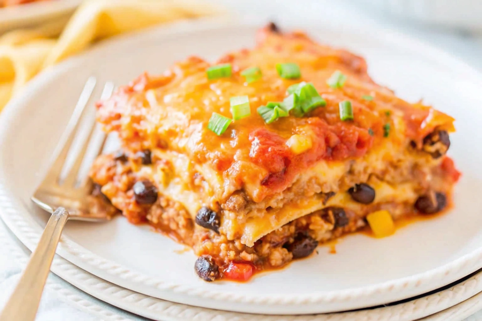 Ground Turkey Enchilada Casserole