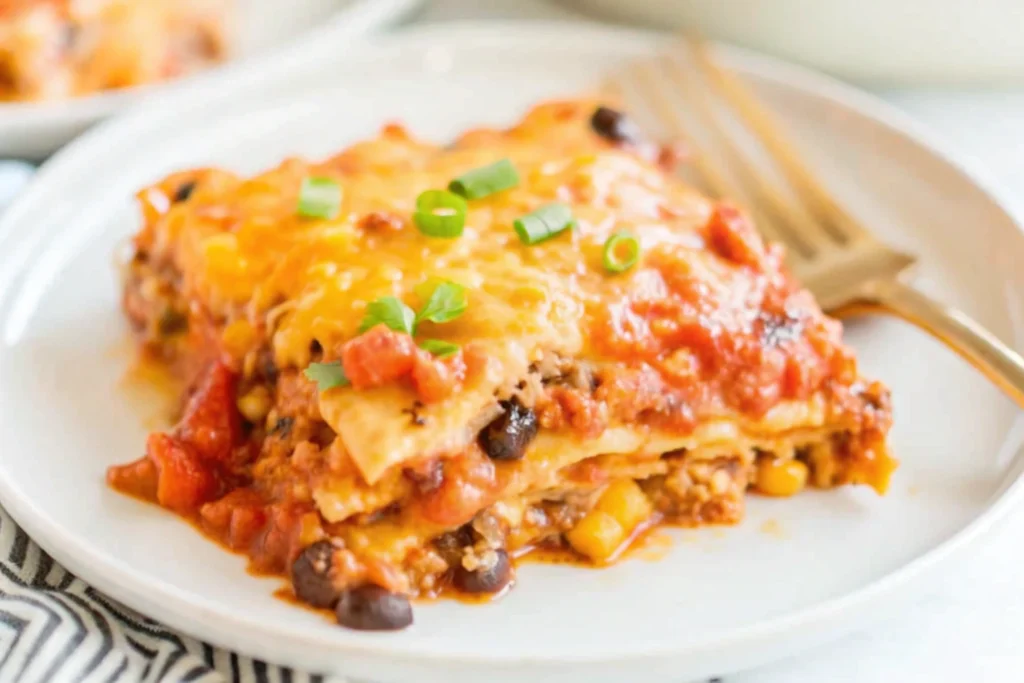 Ground Turkey Enchilada Casserole