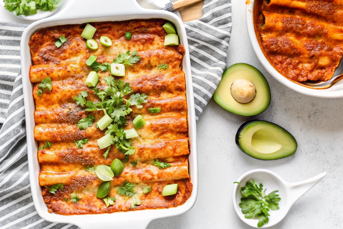Ground Turkey Enchiladas