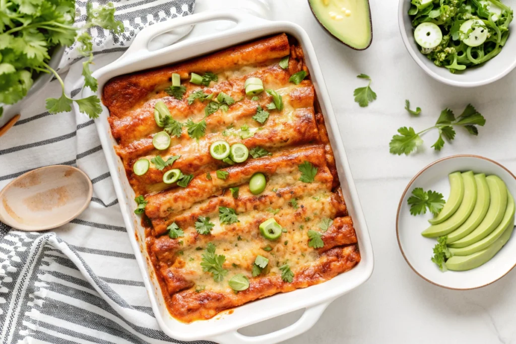 Ground Turkey Enchiladas