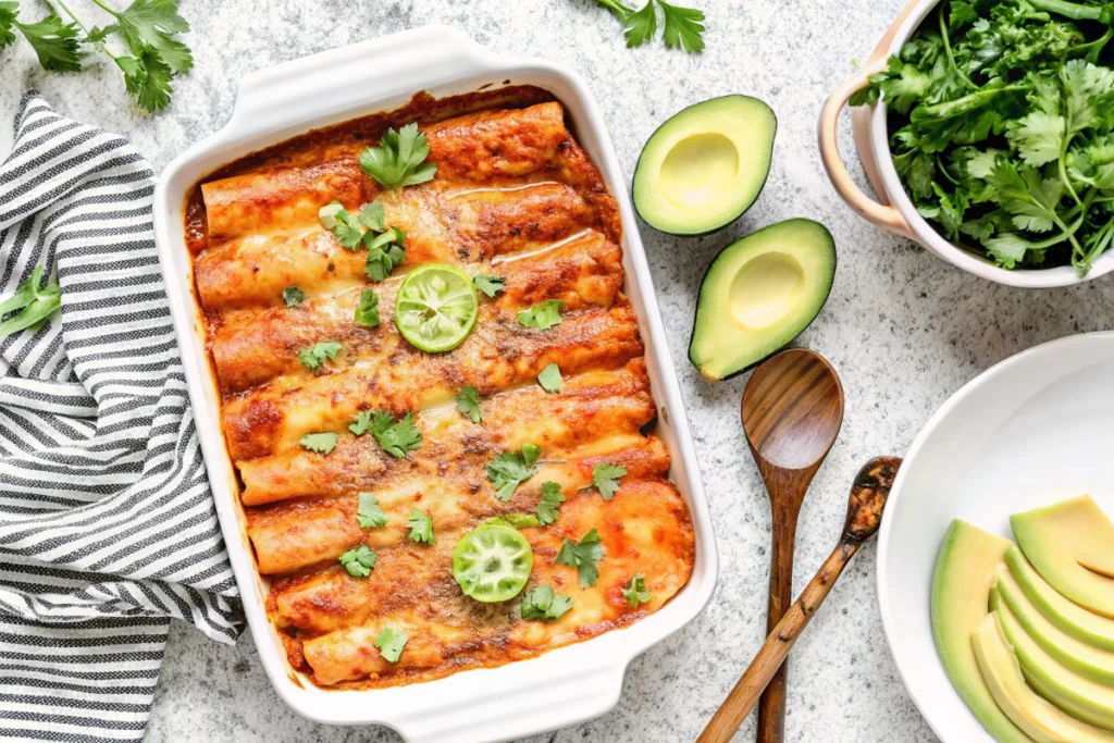 Ground Turkey Enchiladas
