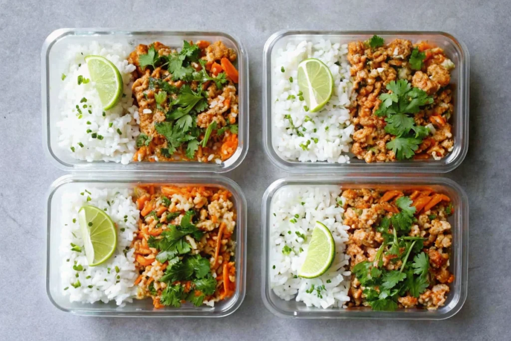 Ground Turkey Meal Prep Bowls