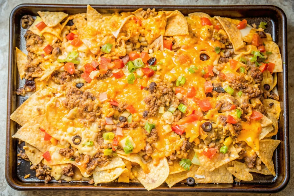 Ground Turkey Nachos